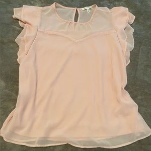 Flutter sleeve blouse